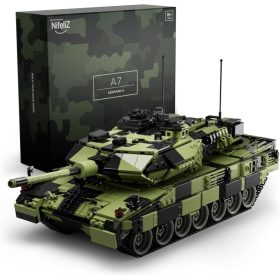   Nifeliz Leopard 2 A7 – Építőkocka Harckocsi Modell (NF10269, 2069 db)