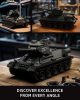 Nifeliz T-34/85 – Építőkocka Harckocsi Modell (NF10270, 818 db)