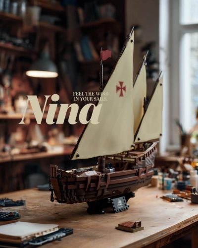Nifeliz Nina vitorlás hajómodell – 1402 db