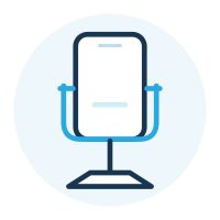 Telefontartók
